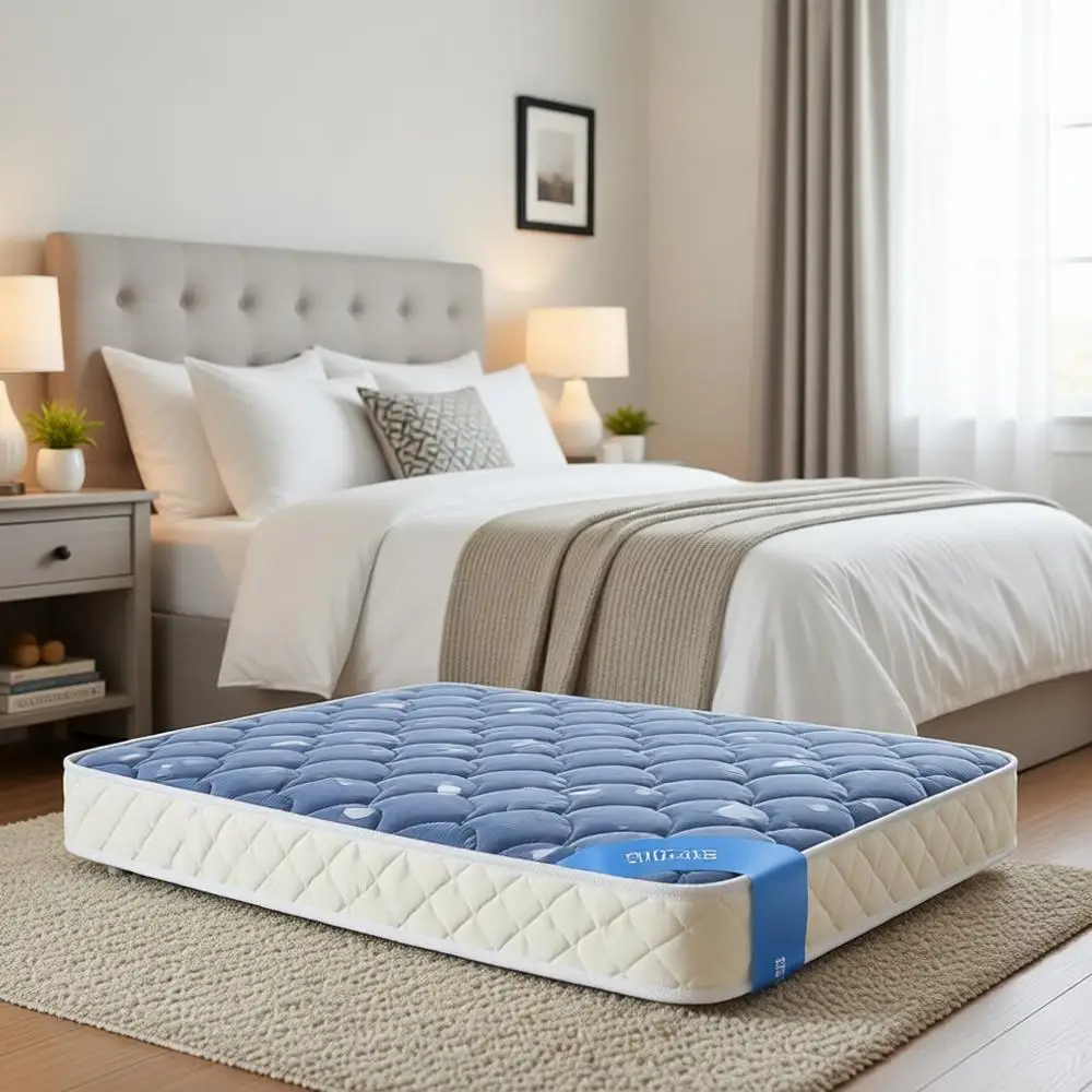 Премиальный двусторонний матрас для мини-кроватки - жесткая поддержка, дышащая ткань, гипоаллергенный
Премиальный двусторонний матрас для мини-кроватки - жесткая поддержка, дышащая ткань, гипоаллергенный