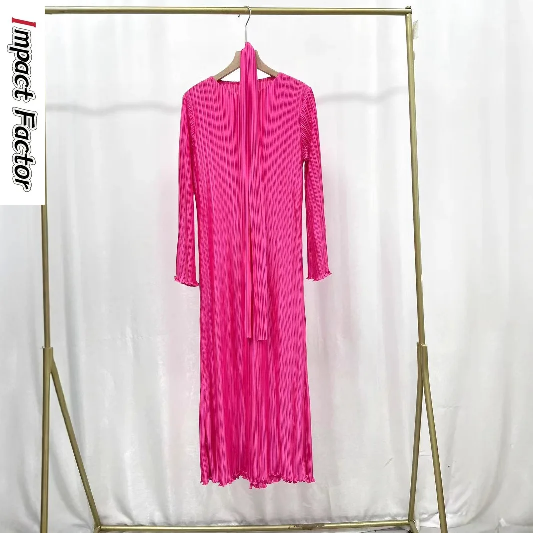 Новая женская юбка Miyake — это свободное и тонкое, на шнуровке, с круглым вырезом, с длинными рукавами, простое, универсальное и популярное платье в 2025 году.
Новая женская юбка Miyake — это свободное и тонкое, на шнуровке, с круглым вырезом, с длинными рукавами, простое, универсальное и популярное платье в 2025 году.