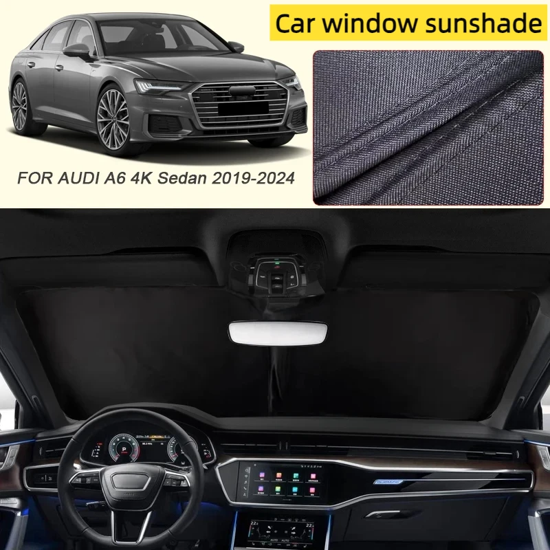 Автомобильный черный солнцезащитный козырек для окон, анти-УФ-изоляция, защитный чехол, аксессуары для интерьера для AUDI A6 4K Sedan 2019-2024
Автомобильный черный солнцезащитный козырек для окон, анти-УФ-изоляция, защитный чехол, аксессуары для интерьера для AUDI A6 4K Sedan 2019-2024