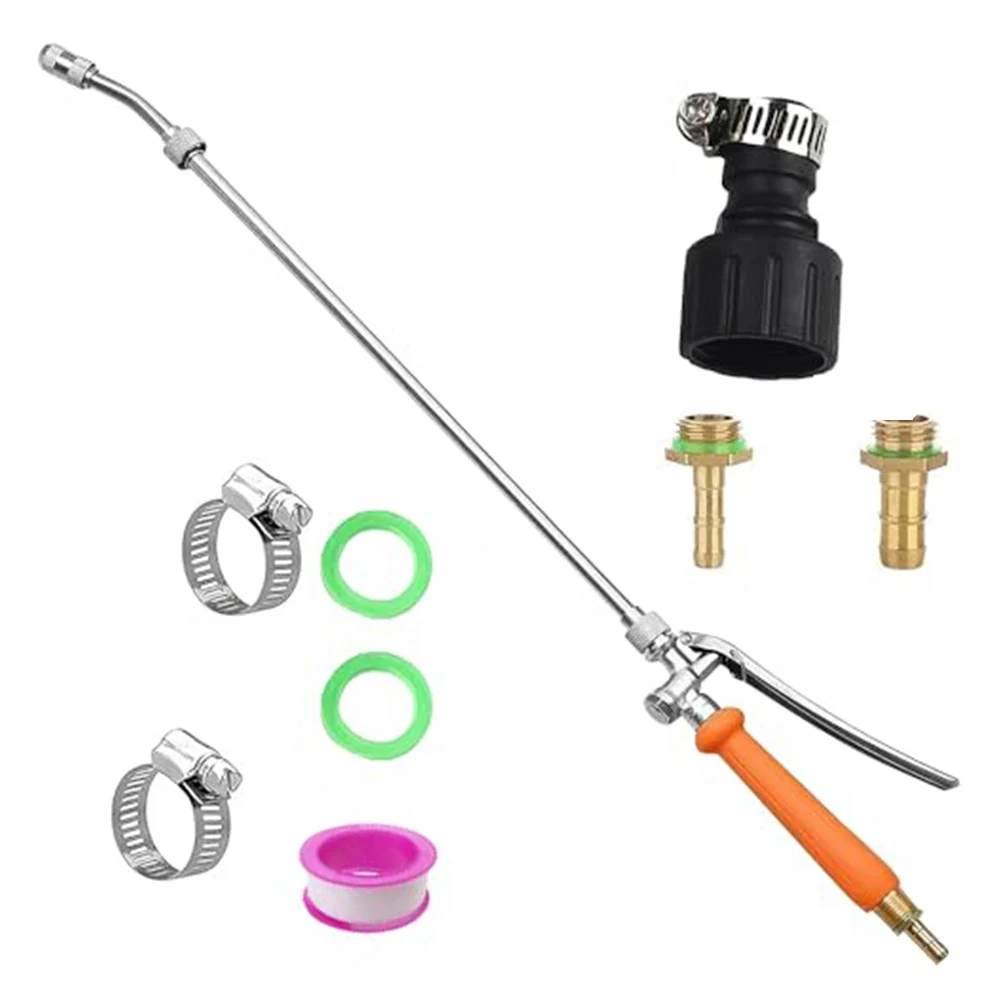 72cm Spray Wand 3/8inch And 1/4inch Brass Spray Wand For High Pressure Power Washer Water Jet Hose Pipe Spray Cleaning Tools
72cm Spray Wand 3/8inch And 1/4inch Brass Spray Wand For High Pressure Power Washer Water Jet Hose Pipe Spray Cleaning Tools