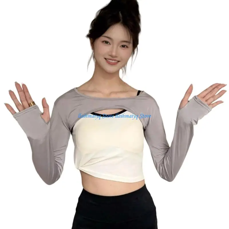 573B Breathable Soft Shrug Sun Sleeves for Commuting Walking and Cycling
573B Breathable Soft Shrug Sun Sleeves for Commuting Walking and Cycling