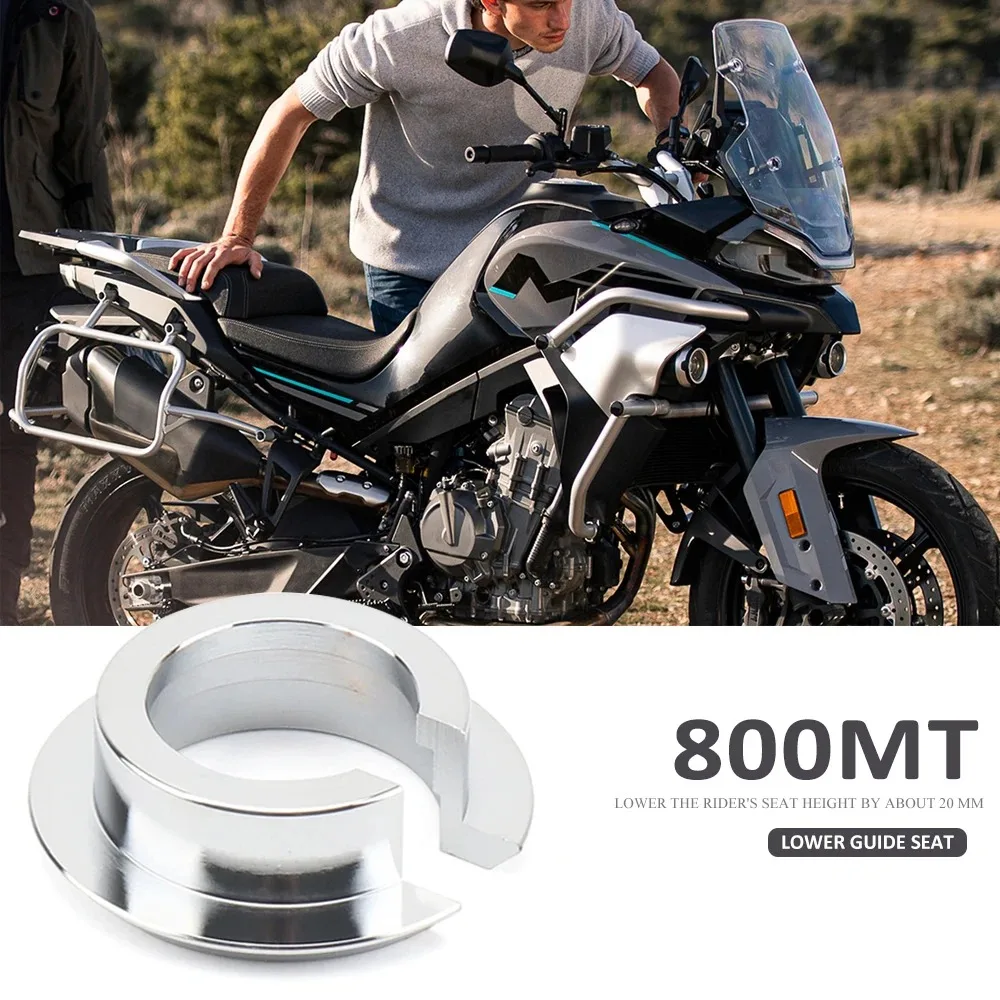 Motorcycle Accessories Aluminum Rider Seat Lowering Kit Height Lower Adjuster Shock Absorber Fit For CFMOTO 800MT 800 MT 800Mt 
Motorcycle Accessories Aluminum Rider Seat Lowering Kit Height Lower Adjuster Shock Absorber Fit For CFMOTO 800MT 800 MT 800Mt
