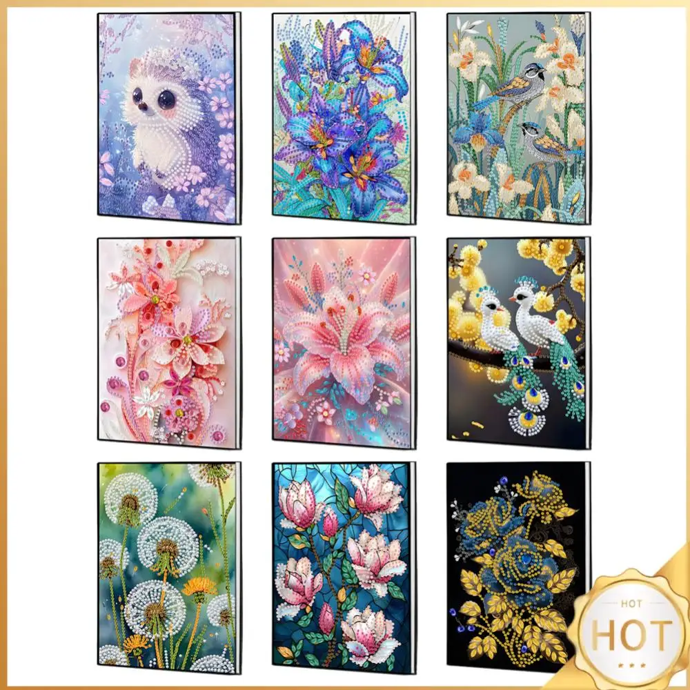 Special Shaped Flowers 5D DIY Diamond Art Painting Notebook Kit Diamond Painting Journal Notebook A5 Diamond Painting Notebooks
Special Shaped Flowers 5D DIY Diamond Art Painting Notebook Kit Diamond Painting Journal Notebook A5 Diamond Painting Notebooks