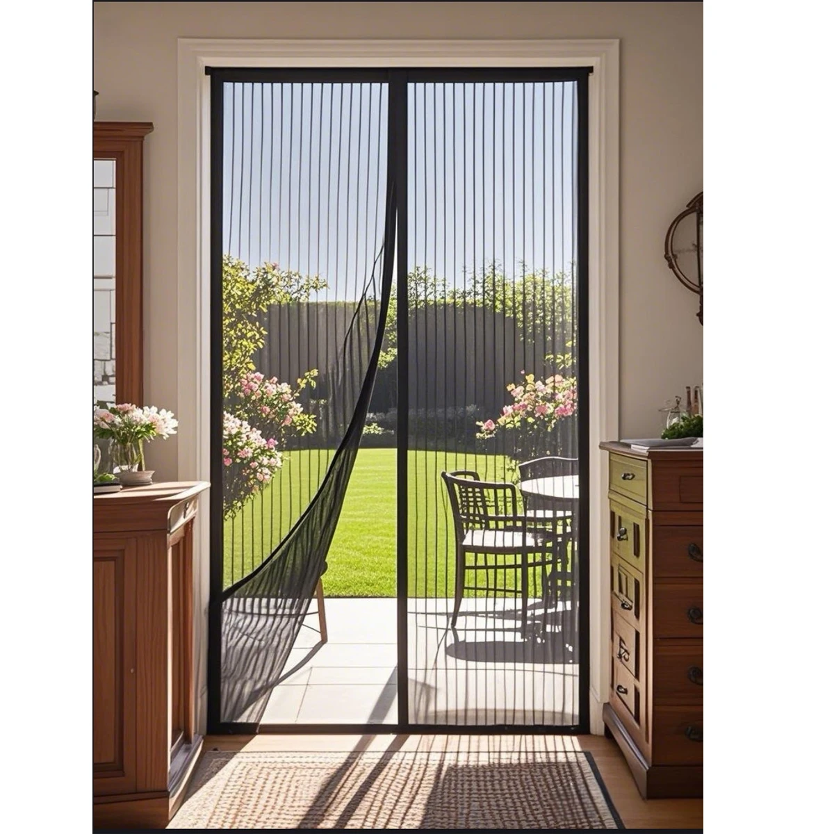 Fiberglass Mosquito Net & Insect Proof Screen Door - Custom Size, Easy Install for Patio, Balcony, Bedroom, Kitchen
Fiberglass Mosquito Net & Insect Proof Screen Door - Custom Size, Easy Install for Patio, Balcony, Bedroom, Kitchen