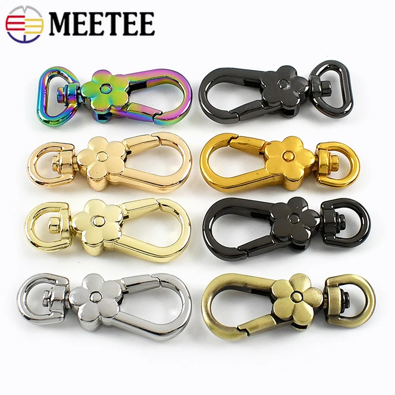 2/4/10Pcs Meetee Metal Buckles Bag Straps Swivel Lobster Buckle for Keychain Snap Hook Carabiner Clip DIY Hardware Accessories
2/4/10Pcs Meetee Metal Buckles Bag Straps Swivel Lobster Buckle for Keychain Snap Hook Carabiner Clip DIY Hardware Accessories