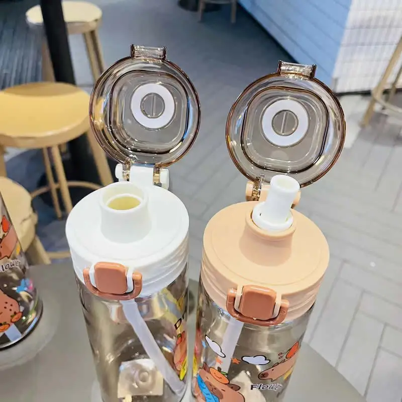 650ml capybara Water Cup Water Sippy Cup Creative Cup with Straws Leakproof Water Bottle Outdoor Portable Gift
650ml capybara Water Cup Water Sippy Cup Creative Cup with Straws Leakproof Water Bottle Outdoor Portable Gift