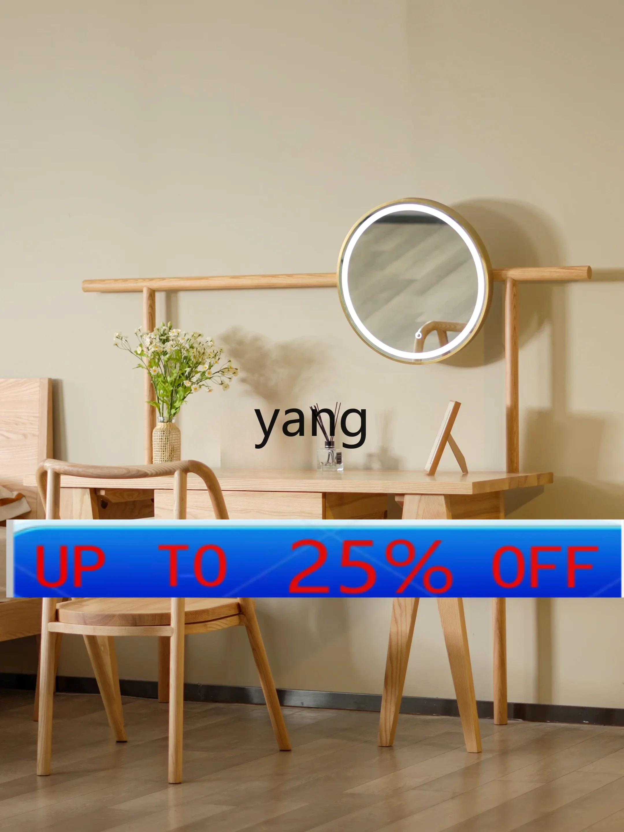 LMMSolid Wood Dresser Desk Integrated Bedroom Small Apartment Log Makeup Table
LMMSolid Wood Dresser Desk Integrated Bedroom Small Apartment Log Makeup Table