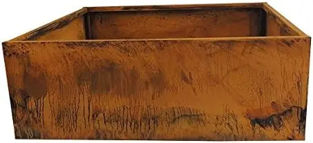 Corten Steel Planter Bed, 40" x 40" x 20" High
Corten Steel Planter Bed, 40" x 40" x 20" High