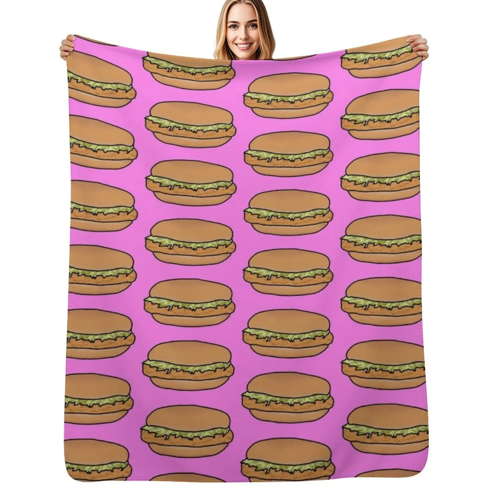 the mcchicken Throw Blanket Cozy Sofa Blanket for TV Watching Napping
the mcchicken Throw Blanket Cozy Sofa Blanket for TV Watching Napping