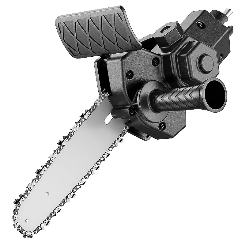 Portable 6 Inch Electric Drill Modified To Electric Chainsaw Attachment Electric Chainsaw Modification Woodworking Cutting Tool
Portable 6 Inch Electric Drill Modified To Electric Chainsaw Attachment Electric Chainsaw Modification Woodworking Cutting Tool