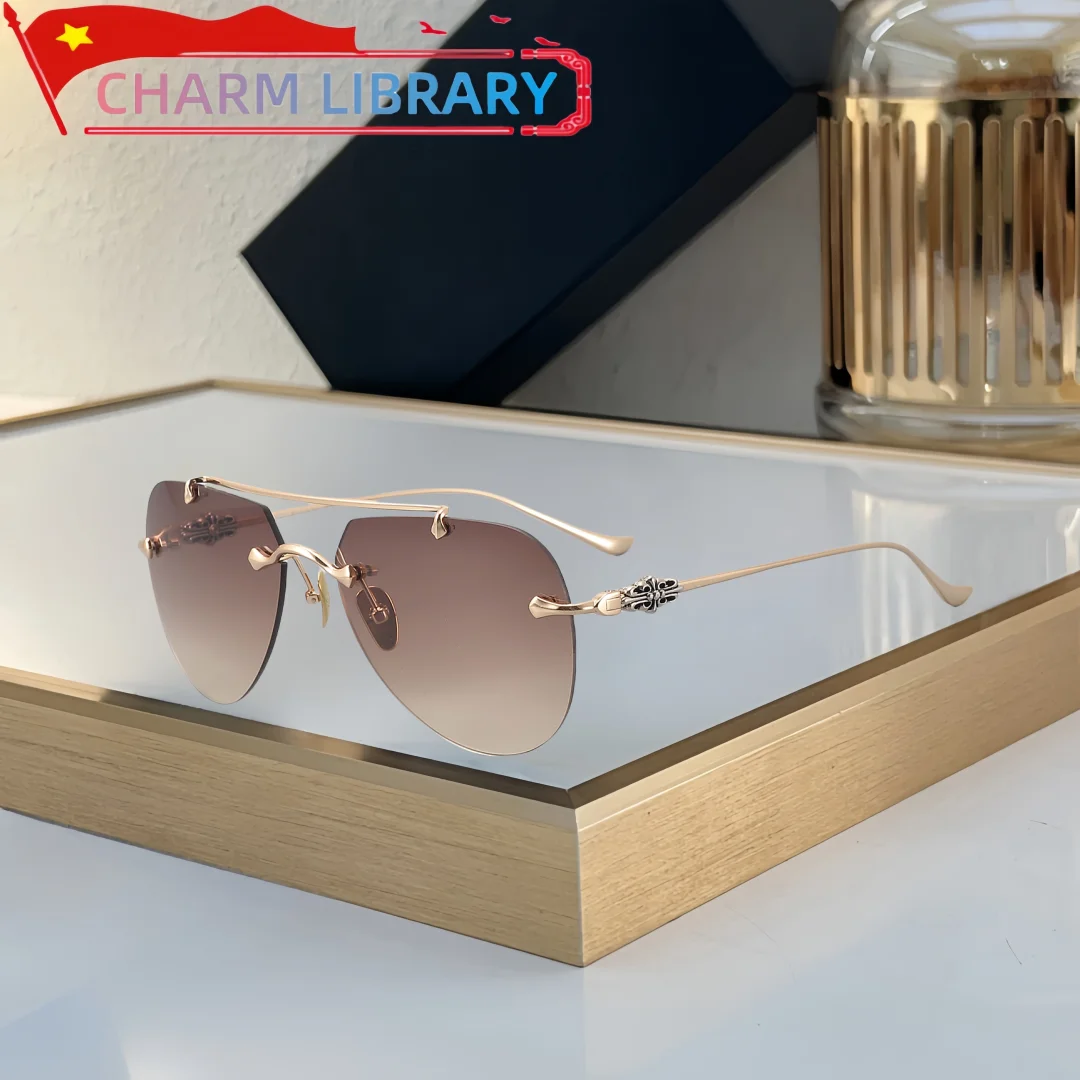 Sunglasses Women Luxury Brand Designer Rimless Pilot Outdoor Driving UV400 Men Glasses Frame Optics 2025
Sunglasses Women Luxury Brand Designer Rimless Pilot Outdoor Driving UV400 Men Glasses Frame Optics 2025