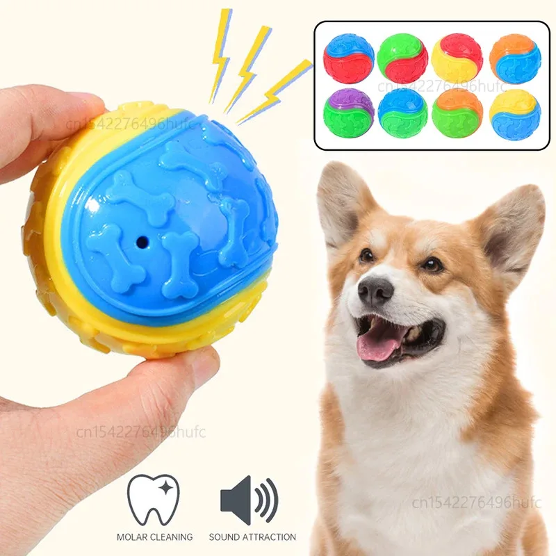 Interactive Squeaky Dog Toys for Aggressive Chewers 3 Pack TPR Balls with Voice for Teeth Cleaning Dog Training Supplies
Interactive Squeaky Dog Toys for Aggressive Chewers 3 Pack TPR Balls with Voice for Teeth Cleaning Dog Training Supplies