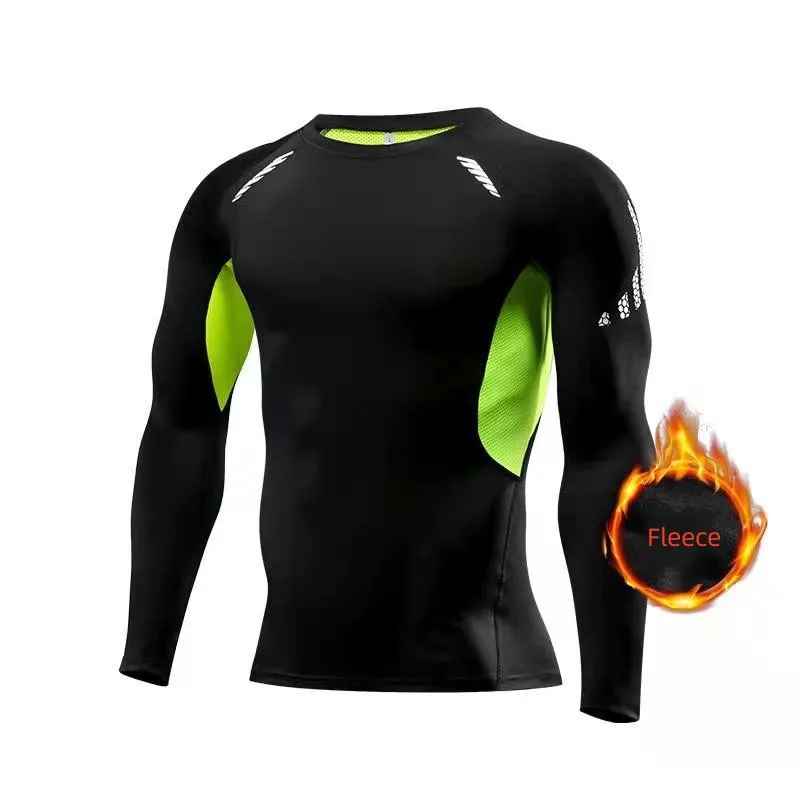 Tights Men's Tops Long Sleeve Fitness Clothing Running Sports Quick Dry Clothes High Elastic Basketball Training Compression
Tights Men's Tops Long Sleeve Fitness Clothing Running Sports Quick Dry Clothes High Elastic Basketball Training Compression