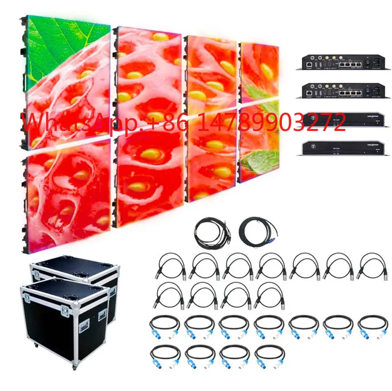 Indoor P1.953 LED Display Panel 500x500mm Rental Screen for Stage Background Video Wall Events
Indoor P1.953 LED Display Panel 500x500mm Rental Screen for Stage Background Video Wall Events
