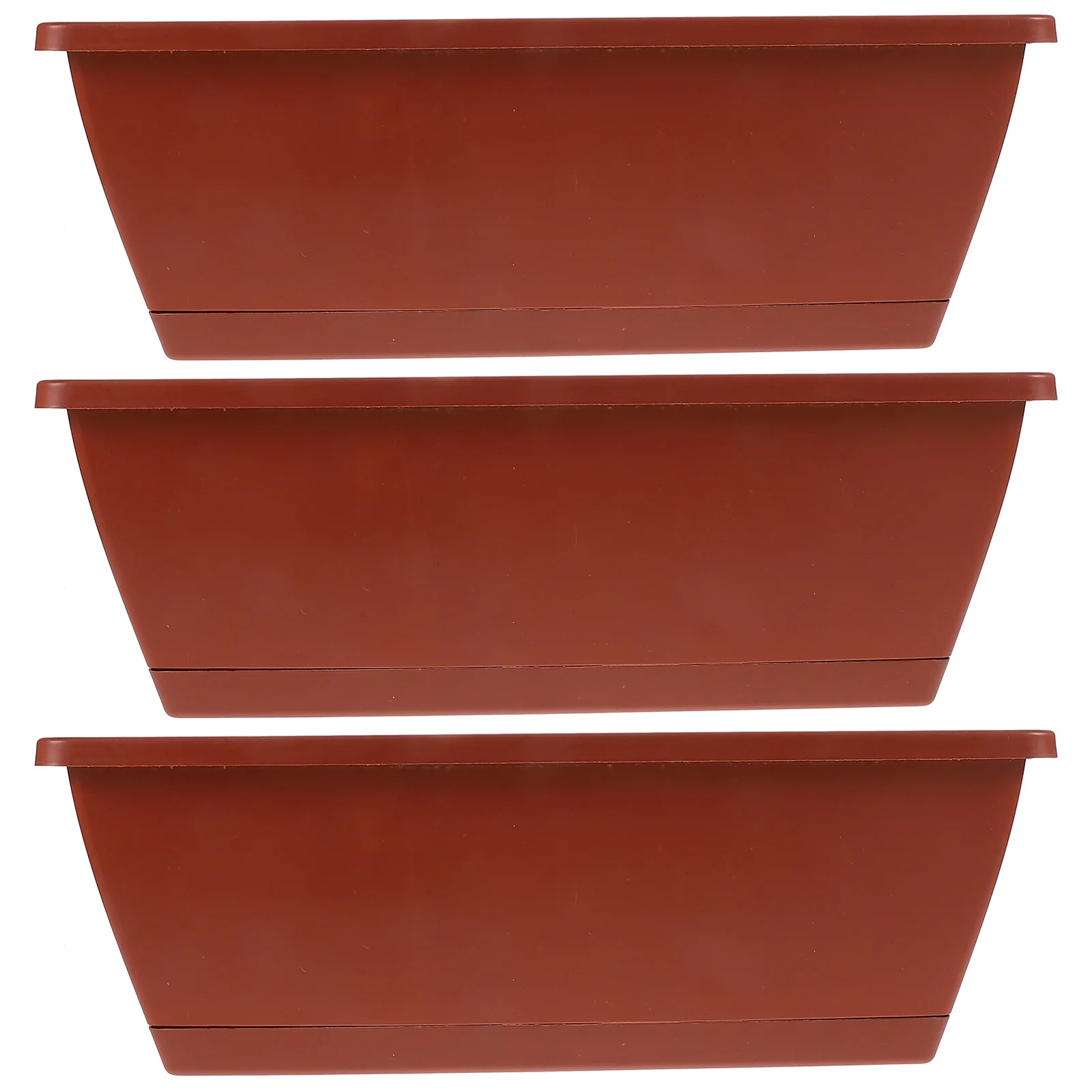 3pcs Rectangular Planting Trough Thickened Large Flower Pot Plastic Planter Garden Decorations Balcony Outdoor Indoor Small
3pcs Rectangular Planting Trough Thickened Large Flower Pot Plastic Planter Garden Decorations Balcony Outdoor Indoor Small