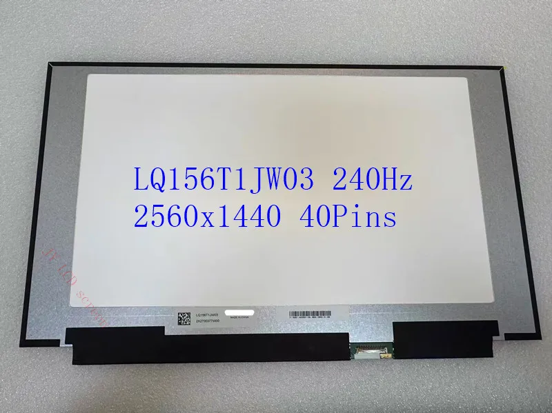 15.6 Inch 240Hz eDP 40 Pins LQ156T1JW03 IPS Laptop LCD Screen Display Matrix Panel 2560x1440
15.6 Inch 240Hz eDP 40 Pins LQ156T1JW03 IPS Laptop LCD Screen Display Matrix Panel 2560x1440