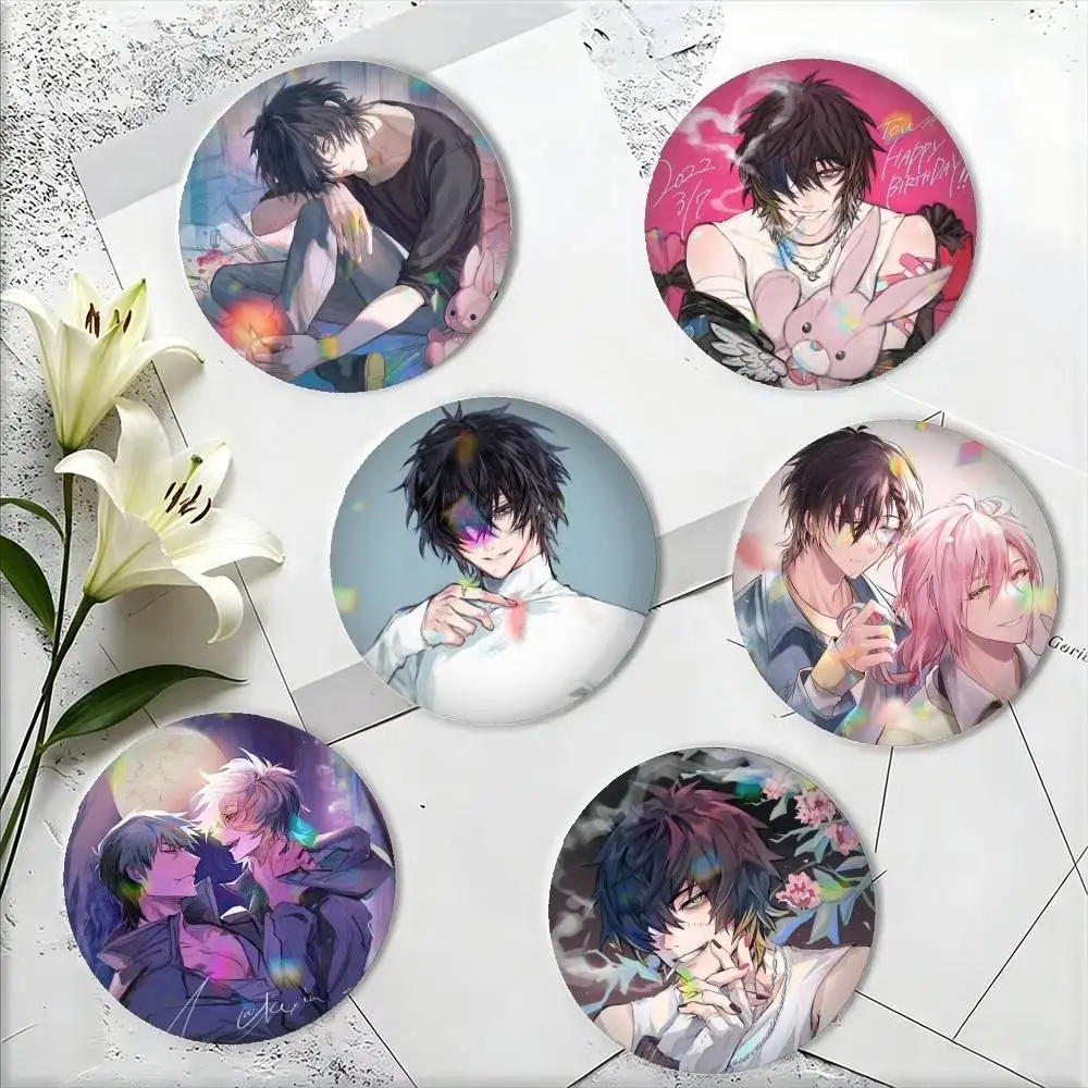 Slow Damage Madarame Towa Rei 25 32 44 58 75mm Badges Personalized Round Brooches Pins Accessory Gift
Slow Damage Madarame Towa Rei 25 32 44 58 75mm Badges Personalized Round Brooches Pins Accessory Gift