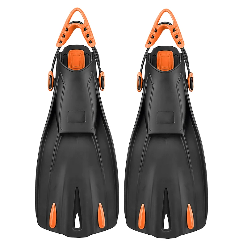 Adult Swim Fins Premium Silicone Freediving Snorkeling Long Diving Fins with Open Heel Adjustable Heel for Scuba
Adult Swim Fins Premium Silicone Freediving Snorkeling Long Diving Fins with Open Heel Adjustable Heel for Scuba