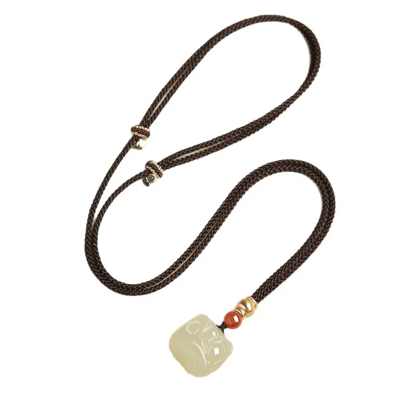 Premium Natural Hetian Jade Light Blue Lion Pendant Necklace Jade Amulet Jewelry Gifts
Premium Natural Hetian Jade Light Blue Lion Pendant Necklace Jade Amulet Jewelry Gifts