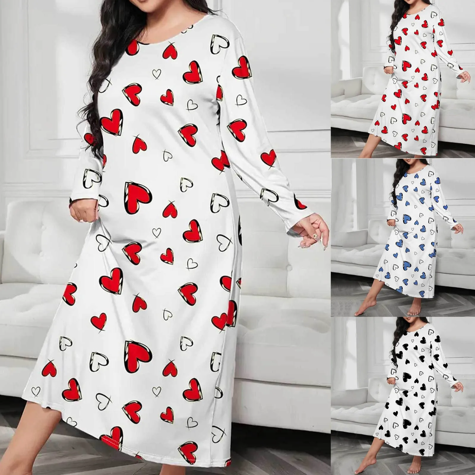 Women's New Nightgowns Casual Short Skirt Short-Sleeved Homewear Comfortable Home Leisure Sexy Round Neck Pajamas
Women's New Nightgowns Casual Short Skirt Short-Sleeved Homewear Comfortable Home Leisure Sexy Round Neck Pajamas