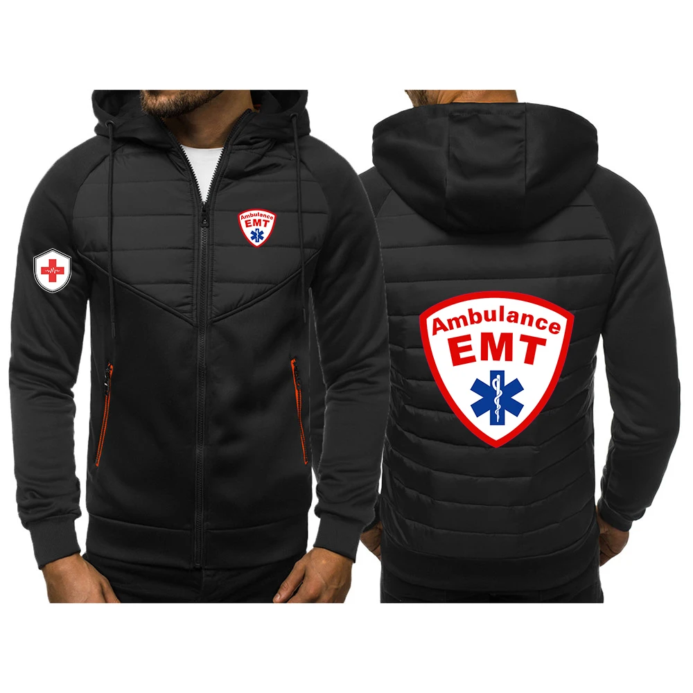Мужская толстовка-кардиган с капюшоном EMT Emergency Ambulance Logo Print 2026 Premium Handsome, весенне-осенняя, с принтом логотипа скорой помощи, стильная, премиум-класса
Мужская толстовка-кардиган с капюшоном EMT Emergency Ambulance Logo Print 2026 Premium Handsome, весенне-осенняя, с принтом логотипа скорой помощи, стильная, премиум-класса