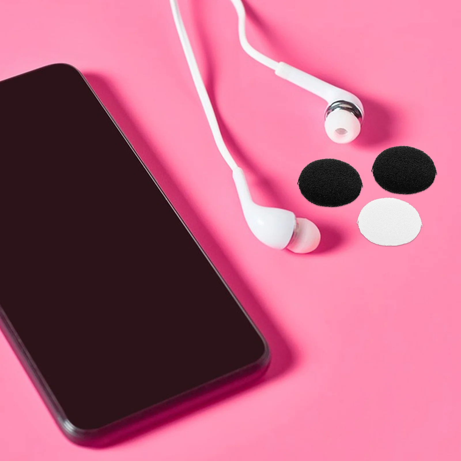 100Pcs Replacement Earphone Sponge Covers 18mm Soft Durable Earbud Tips Comfortable Earphone Pads Protector Black White
100Pcs Replacement Earphone Sponge Covers 18mm Soft Durable Earbud Tips Comfortable Earphone Pads Protector Black White