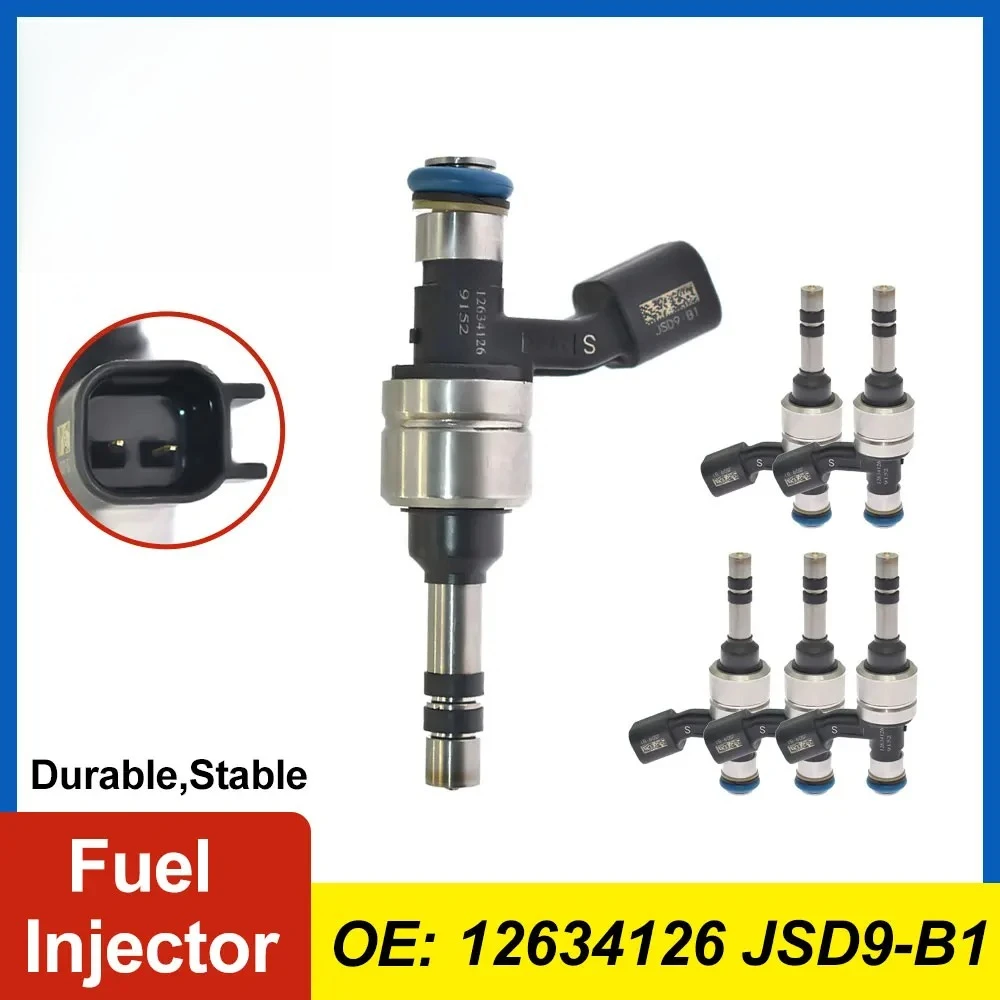 1/6PCS Fuel Injector 12634126 JSD9-B1 Petrol Injection Nozzle For Equinox Camaro ATS CTS SRX XTS Canyon LaCrosse 3.6L V6
1/6PCS Fuel Injector 12634126 JSD9-B1 Petrol Injection Nozzle For Equinox Camaro ATS CTS SRX XTS Canyon LaCrosse 3.6L V6