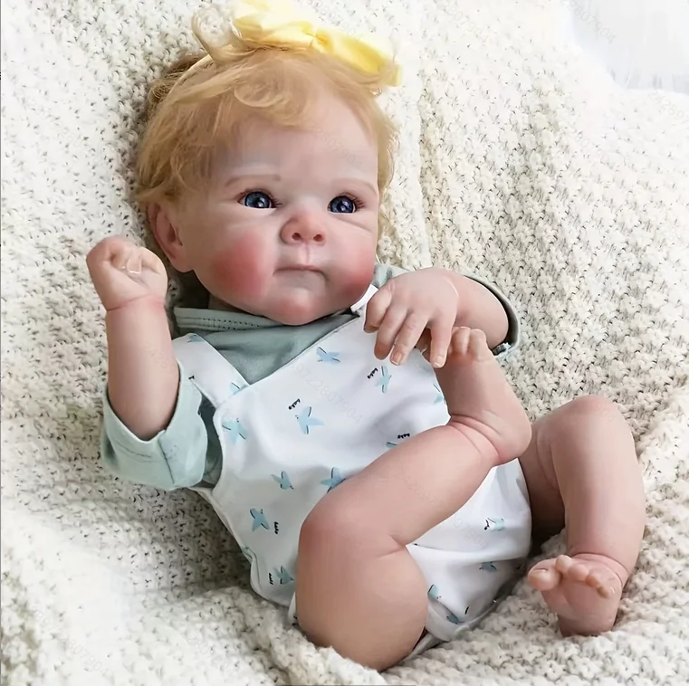 20 inch 50cm newborn doll, girl doll, lifelike princess, toddler, newborn toy, birthday/Christmas gift
20 inch 50cm newborn doll, girl doll, lifelike princess, toddler, newborn toy, birthday/Christmas gift