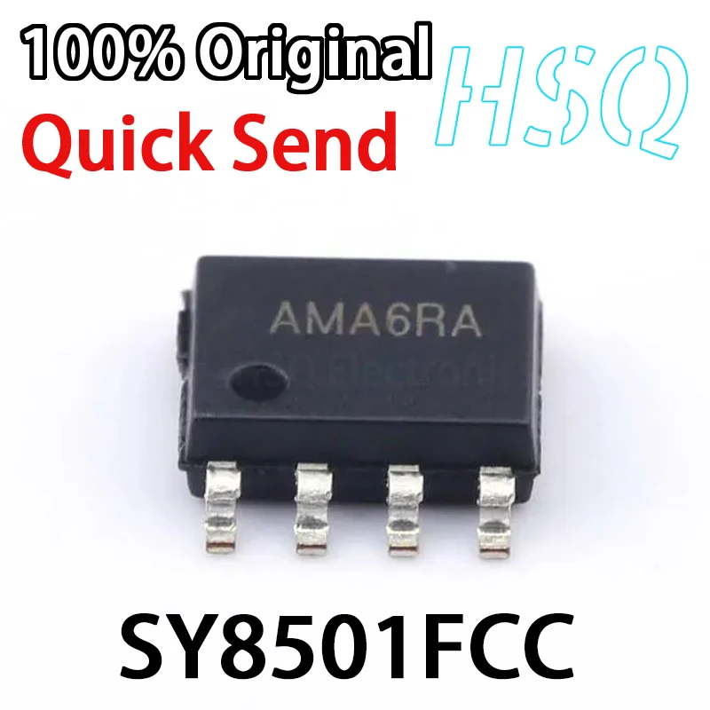 1PCS New Original SY8501FCC Silk Screen AMA Packaging SOP-8 DC-DC Power Chip Available in Stock
1PCS New Original SY8501FCC Silk Screen AMA Packaging SOP-8 DC-DC Power Chip Available in Stock