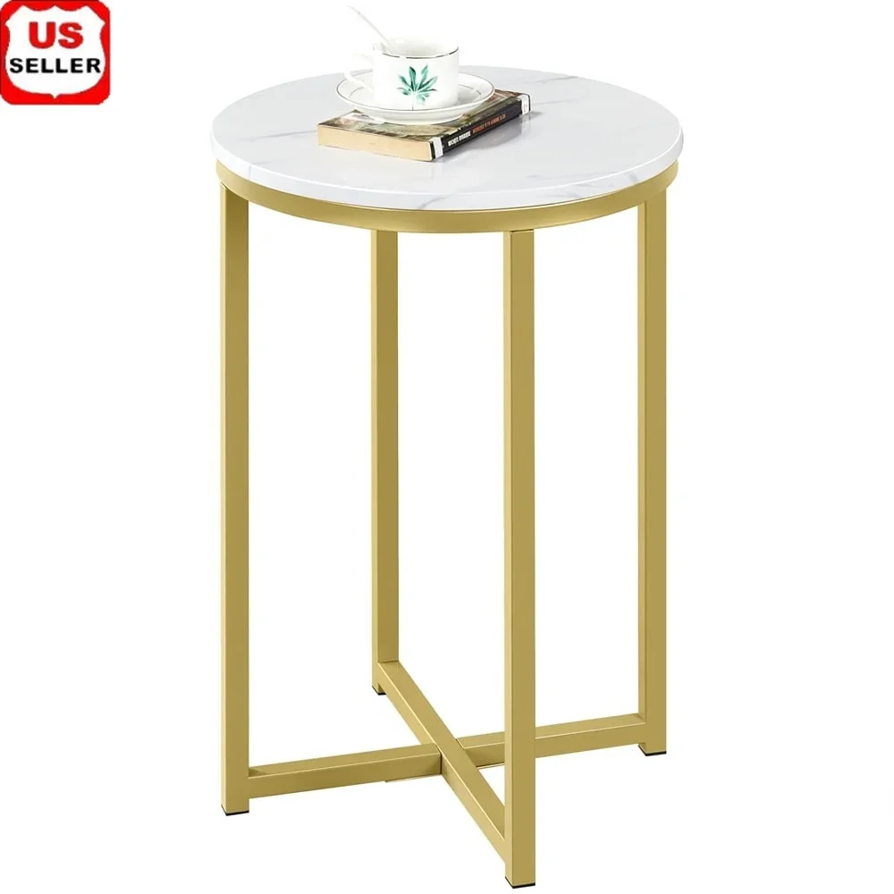Elegant Round Side Table Faux Marble Top Sturdy Iron Legs Lightweight Compact Home Living Space Furniture
Elegant Round Side Table Faux Marble Top Sturdy Iron Legs Lightweight Compact Home Living Space Furniture