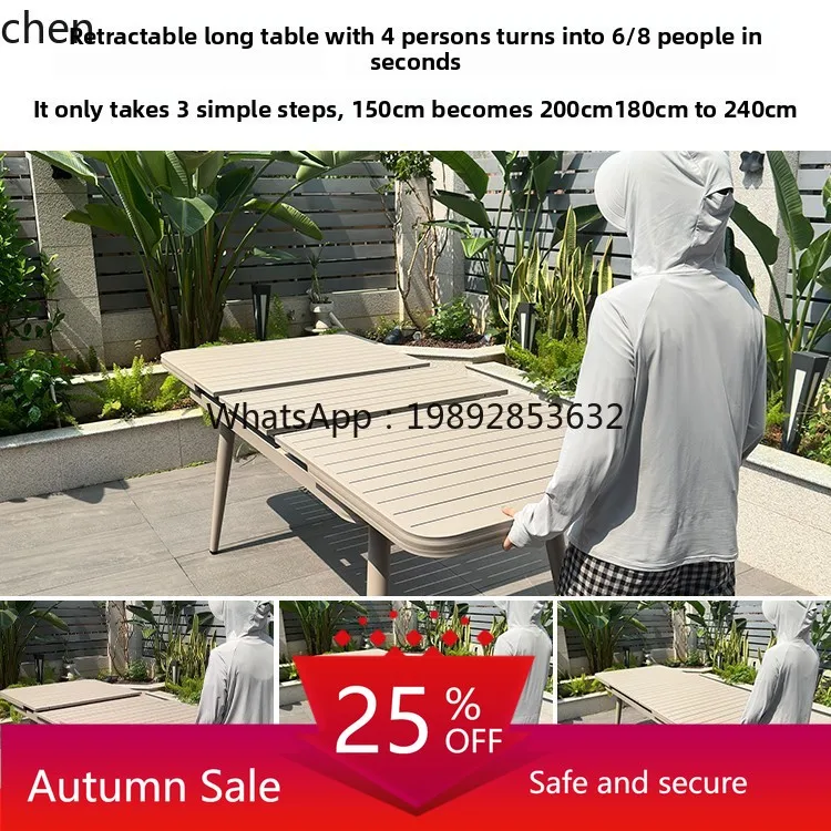 outdoor tables and chairs courtyard all-aluminum alloy terrace waterproof and sunscreen leisure tables and chairs
outdoor tables and chairs courtyard all-aluminum alloy terrace waterproof and sunscreen leisure tables and chairs