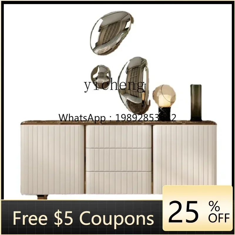 Style Light Luxury High-End Entrance Cabinet Marble Sideboard Cabinet Modern Minimalist Living Room
Style Light Luxury High-End Entrance Cabinet Marble Sideboard Cabinet Modern Minimalist Living Room