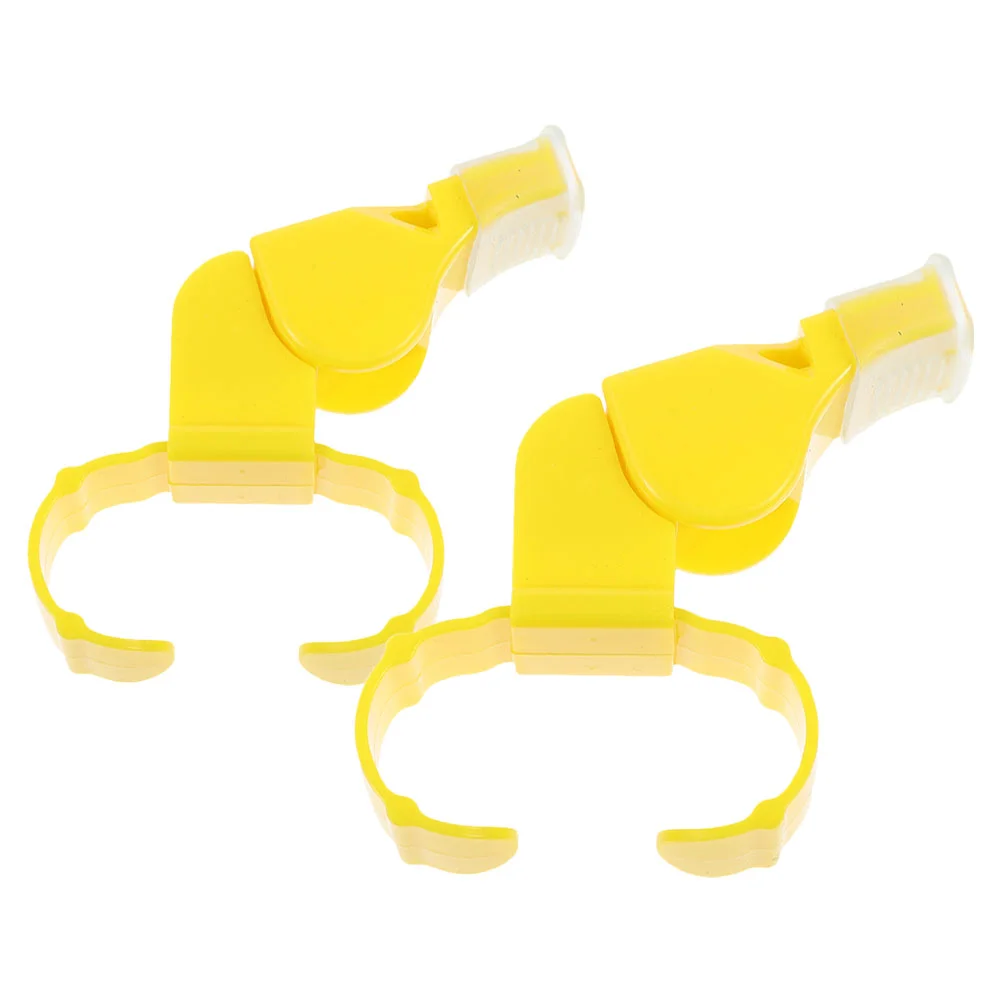 2 Pcs Ring Whistle Bulk Whistles Insulator Cover Abs Bear Scare Bears Duck Beak Quacker Animal Call Imitation Horn
2 Pcs Ring Whistle Bulk Whistles Insulator Cover Abs Bear Scare Bears Duck Beak Quacker Animal Call Imitation Horn