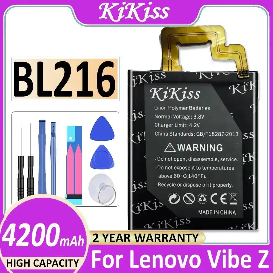 Reliable Replacement For Lenovo Vibe Z K910 K910e K6 X910 BL216 Long-Lasting Performance 4900Mah Mobile Phone Battery
Reliable Replacement For Lenovo Vibe Z K910 K910e K6 X910 BL216 Long-Lasting Performance 4900Mah Mobile Phone Battery