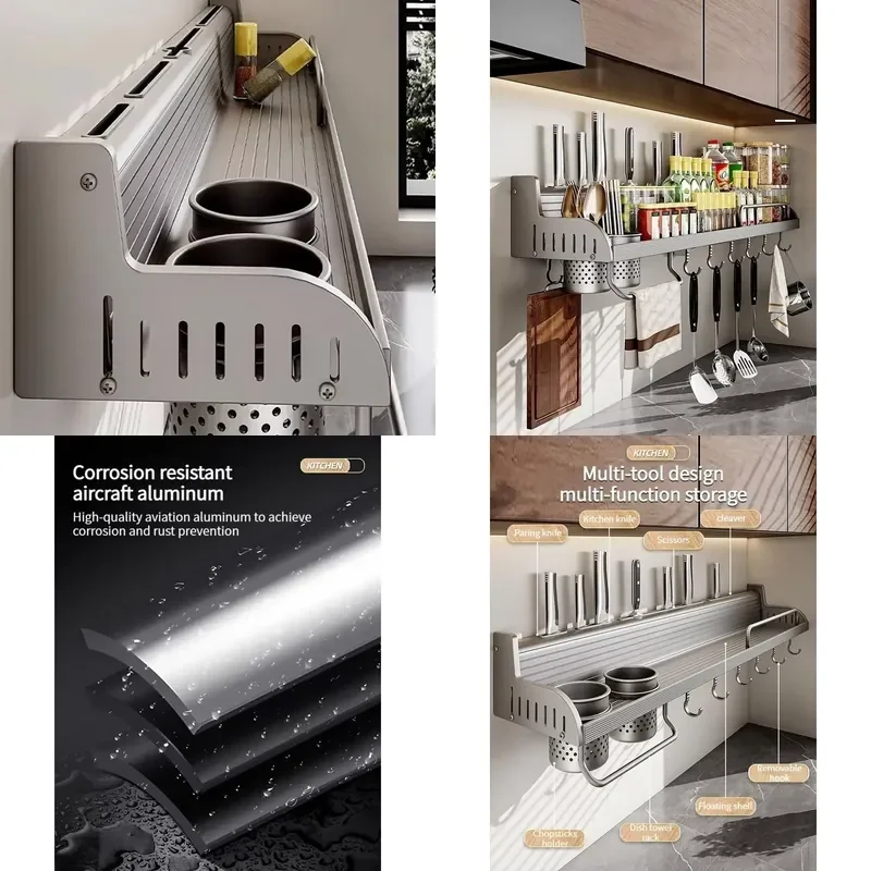 Kitchen Spice Storage Knives Holder Knife Stand Spice Rack Organizer Knives Holder Spoon and Chopsticks Rest Hanging
Kitchen Spice Storage Knives Holder Knife Stand Spice Rack Organizer Knives Holder Spoon and Chopsticks Rest Hanging