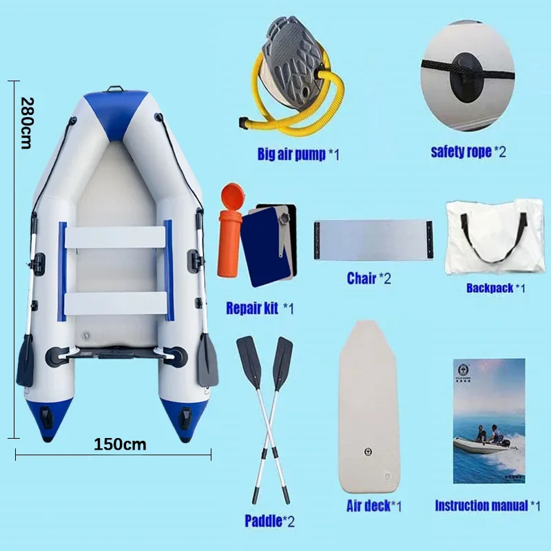 Solar Marine 2024 New Design 4-5 Person 2.8 M Inflatable Rubber Fishing Boat Foldable PVC Air Deck Rowing Kayak For Sea
Solar Marine 2024 New Design 4-5 Person 2.8 M Inflatable Rubber Fishing Boat Foldable PVC Air Deck Rowing Kayak For Sea