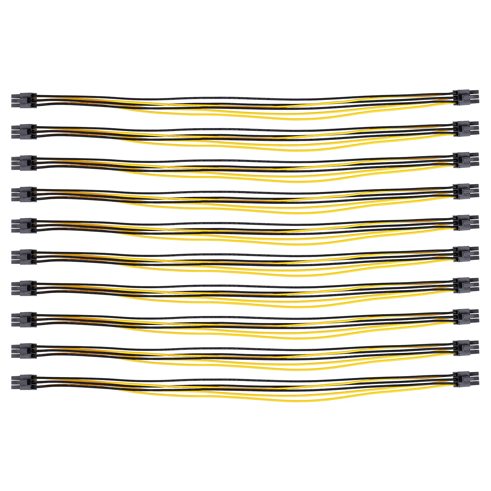 10 pcs 6-Pin Male To 6-Pin Male Slide Rail Gpu Power Extension Cord With Latch For Graphics Card Replacement Zero-Parts
10 pcs 6-Pin Male To 6-Pin Male Slide Rail Gpu Power Extension Cord With Latch For Graphics Card Replacement Zero-Parts