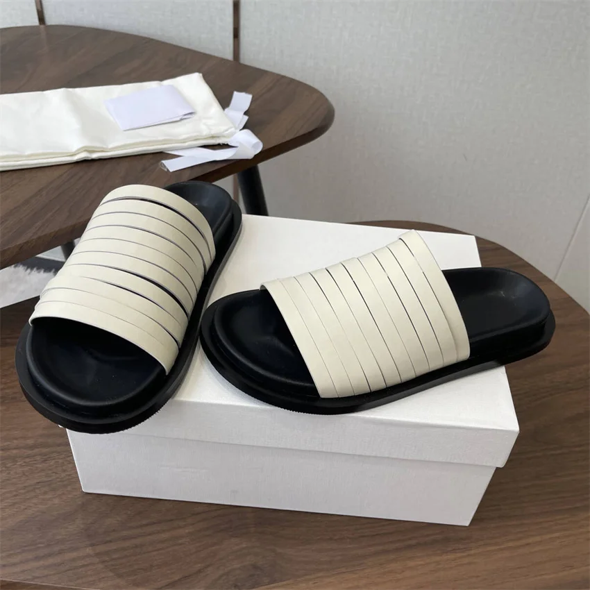 2026 Summer New Leather Runway Flats Heel Mules for Women Peep Toe Thick Sole Ladies Slides Party Dress Shoes For Women
2026 Summer New Leather Runway Flats Heel Mules for Women Peep Toe Thick Sole Ladies Slides Party Dress Shoes For Women