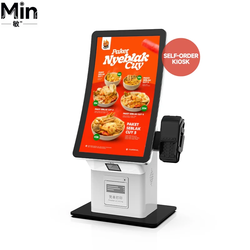 OEM Self Service Interactive Touch Screen Kiosk Windows PC POS Payment Self Checkout Terminal for Airport Education
OEM Self Service Interactive Touch Screen Kiosk Windows PC POS Payment Self Checkout Terminal for Airport Education