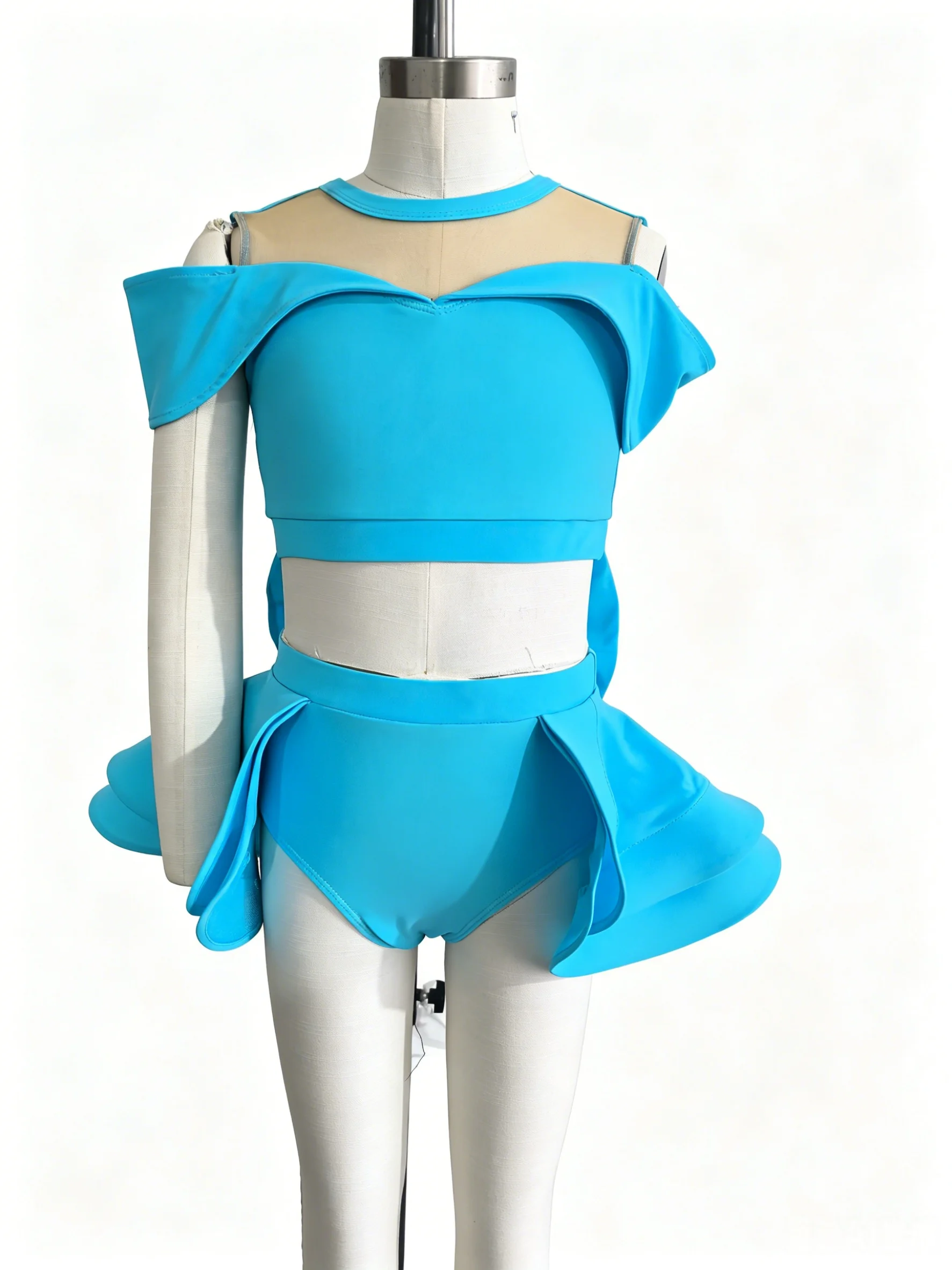 Jinzhi Kids Girls Retail and wholesale nylon mesh modern dance ballet body suit training suit dance school Costume performance
Jinzhi Kids Girls Retail and wholesale nylon mesh modern dance ballet body suit training suit dance school Costume performance
