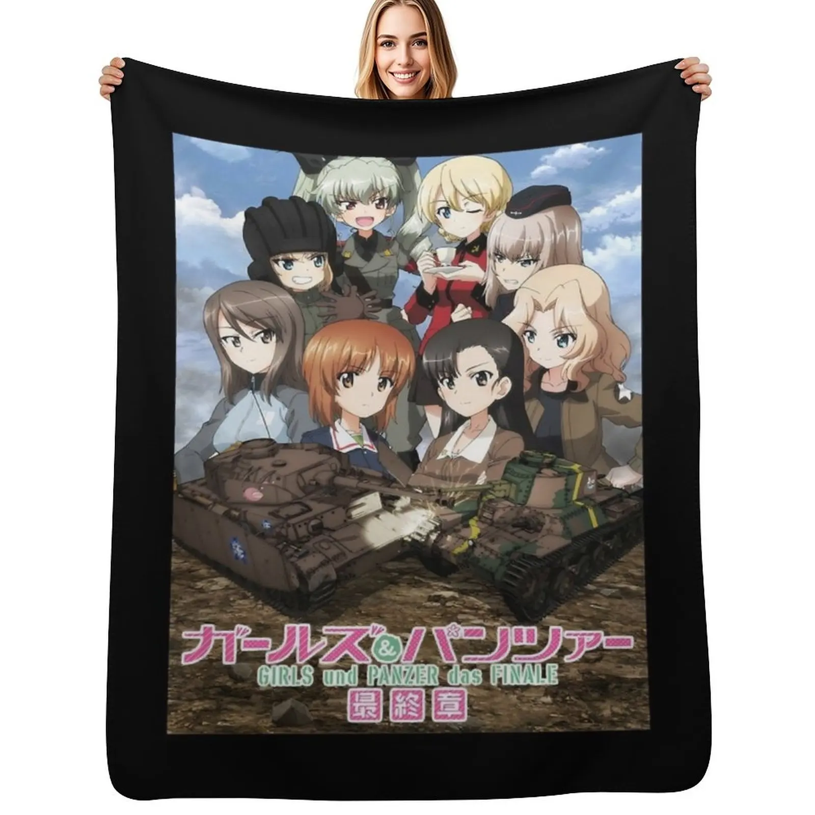Women Men Girls Und Panzer The Finale Retro Vintage Throw Blanket Warm Plush Fuzzy Blanket for Living Room
Women Men Girls Und Panzer The Finale Retro Vintage Throw Blanket Warm Plush Fuzzy Blanket for Living Room
