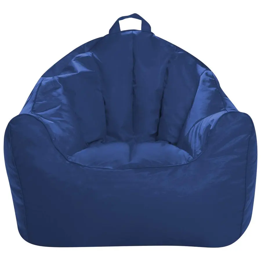Structured Comfy Seat for Playrooms and Bedrooms, Large Bean Bag Chair, Malibu Lounge, Navy
Structured Comfy Seat for Playrooms and Bedrooms, Large Bean Bag Chair, Malibu Lounge, Navy