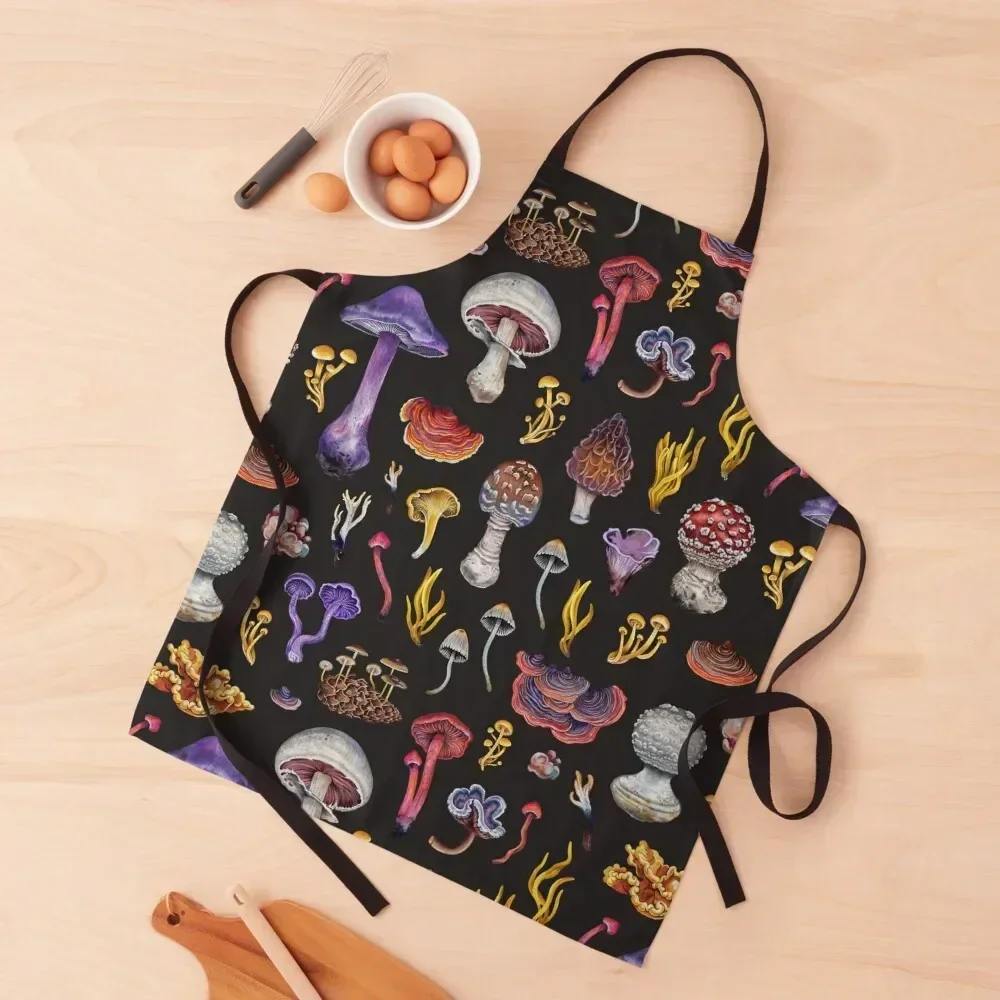 Fungi Joy Apron Kitchen Handle For Women christmas kitchen Beauty Women's Dress Apron 
Fungi Joy Apron Kitchen Handle For Women christmas kitchen Beauty Women's Dress Apron
