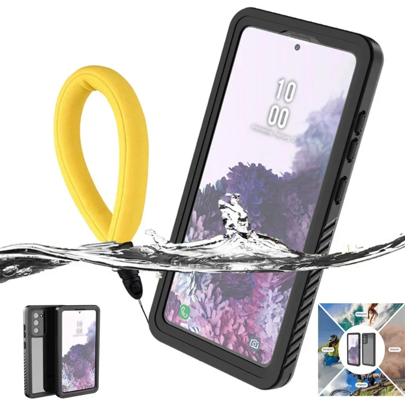 IP68 Waterproof Full Sealed Clear Phone Case Shockproof Dustproof Diving Swim Cover For Samsung S25 S24 Ultra S23Plus S21 S20 FE
IP68 Waterproof Full Sealed Clear Phone Case Shockproof Dustproof Diving Swim Cover For Samsung S25 S24 Ultra S23Plus S21 S20 FE