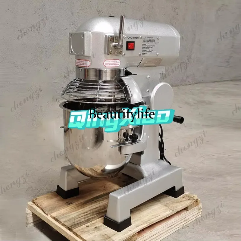 81 10L Electric Planetary Mixer Machine For Restaurant Bakery High Productivity Low Noise Cake Bread Production Commercial
81 10L Electric Planetary Mixer Machine For Restaurant Bakery High Productivity Low Noise Cake Bread Production Commercial