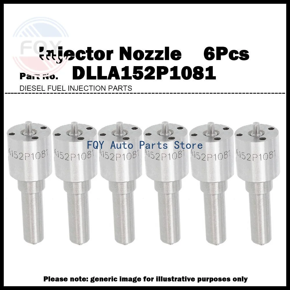 6X For DAF CF85 XF95 0432191381 1437212 1397832 High Quality Fuel Injector Nozzle DLLA152P1081
6X For DAF CF85 XF95 0432191381 1437212 1397832 High Quality Fuel Injector Nozzle DLLA152P1081