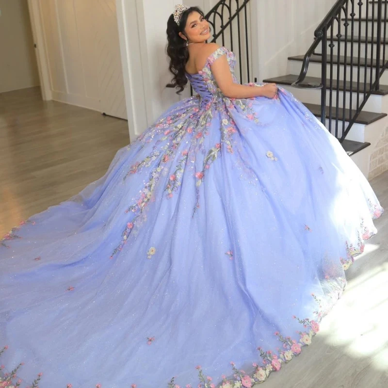 Сиреневое блестящее роскошное платье для Quinceanera 2024, женские бальные платья принцессы, милые платья 15 16, платья 15 лет
Сиреневое блестящее роскошное платье для Quinceanera 2024, женские бальные платья принцессы, милые платья 15 16, платья 15 лет