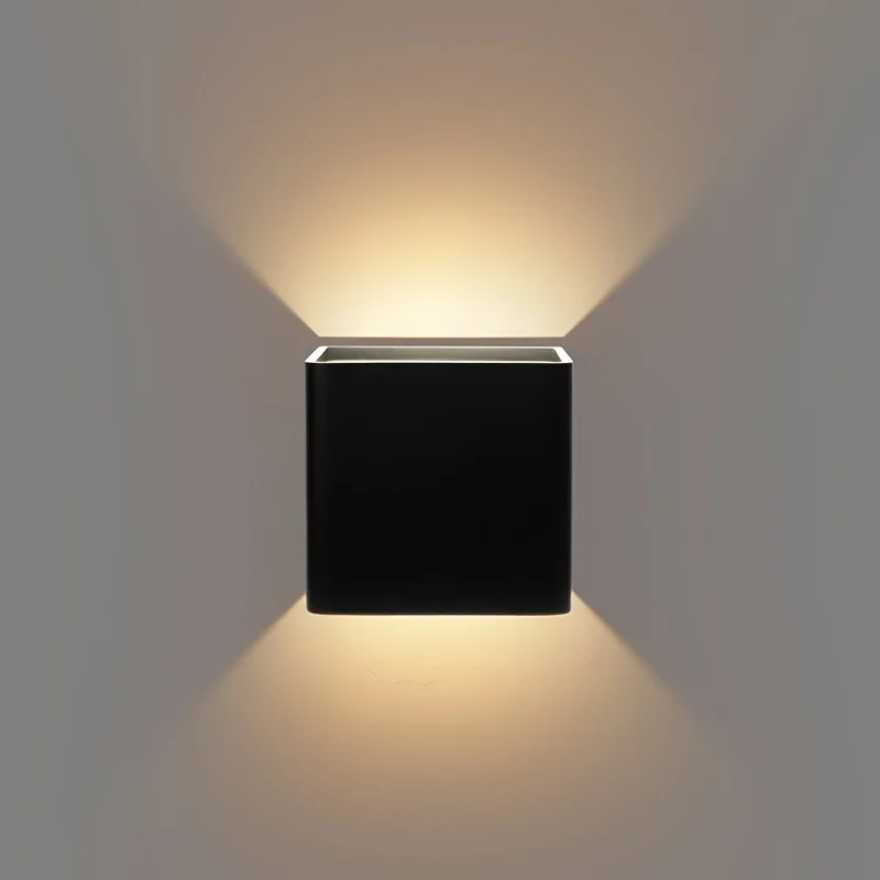 LED Modern Black Indoor Wall Sconce 10W Modern LED Aluminum Wall Mounted Light Fixture Lamps Up and Down Wall Sconce for Indoor
LED Modern Black Indoor Wall Sconce 10W Modern LED Aluminum Wall Mounted Light Fixture Lamps Up and Down Wall Sconce for Indoor