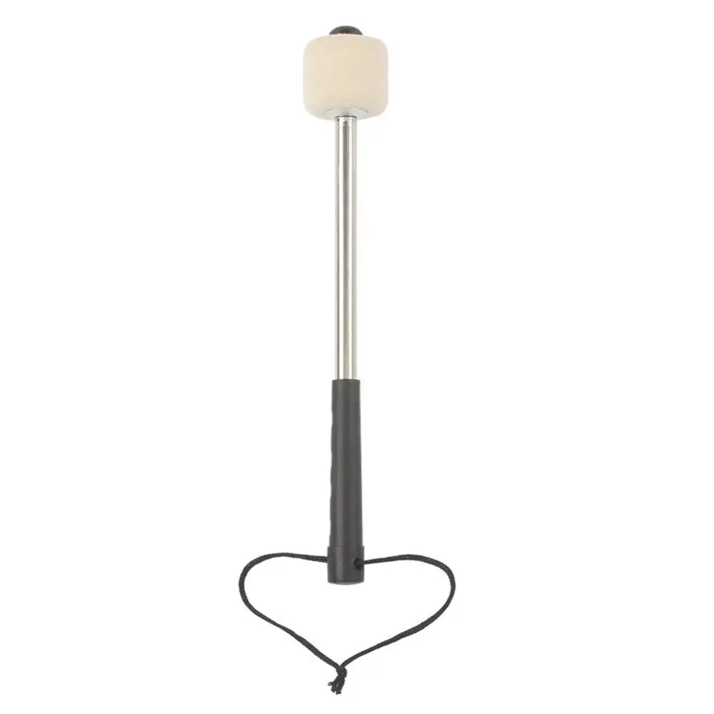 Professional Marching Bass Drum Stick Mallet Musical Instrument Accessories with Hanging Rope Bass Felt Head Drumsticks
Professional Marching Bass Drum Stick Mallet Musical Instrument Accessories with Hanging Rope Bass Felt Head Drumsticks