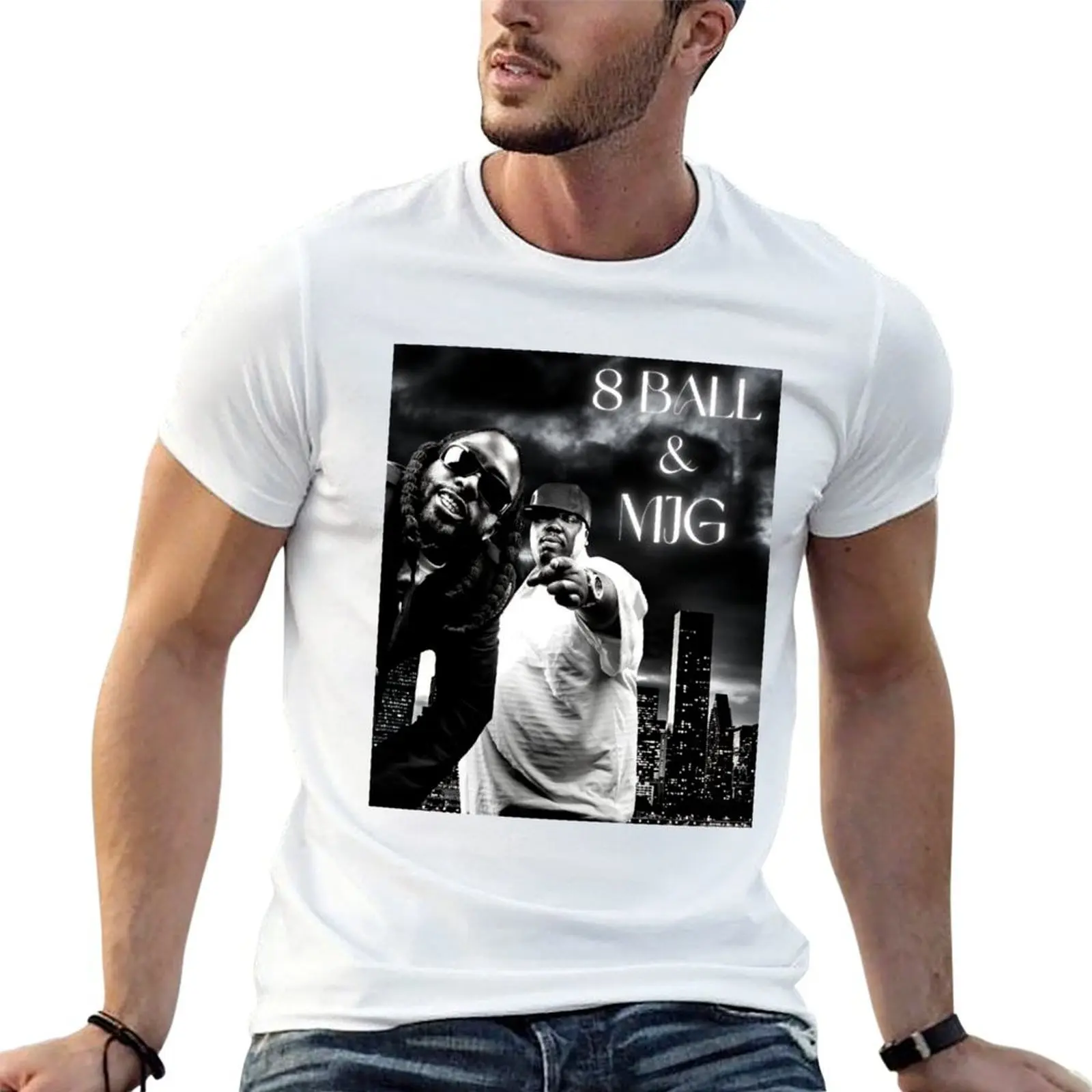 8 BALL & MJG DESIGN T-Shirt t shirts for man slim fit t shirts for man graphic funny T-Shirt
8 BALL & MJG DESIGN T-Shirt t shirts for man slim fit t shirts for man graphic funny T-Shirt